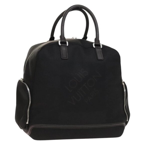 LOUIS VUITTON Damier Geant Avantulier Boston Bag Black M93062 LV Auth ep10164 - Picture 1 of 16